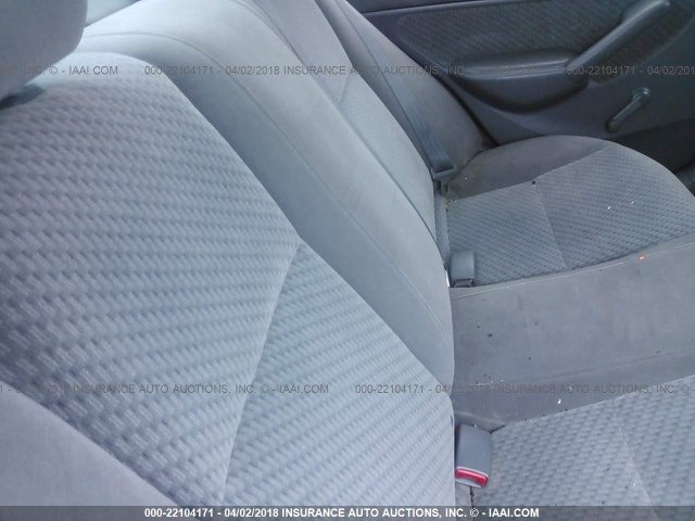 2HGES16395H571627 - 2005 HONDA CIVIC DX VP 银色 照片 8
