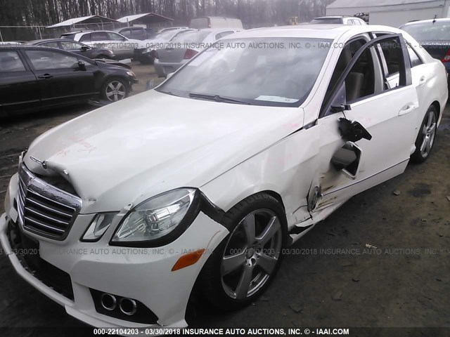 WDDHF8HB4AA259680 - 2010 MERCEDES-BENZ E 350 4MATIC WHITE photo 6