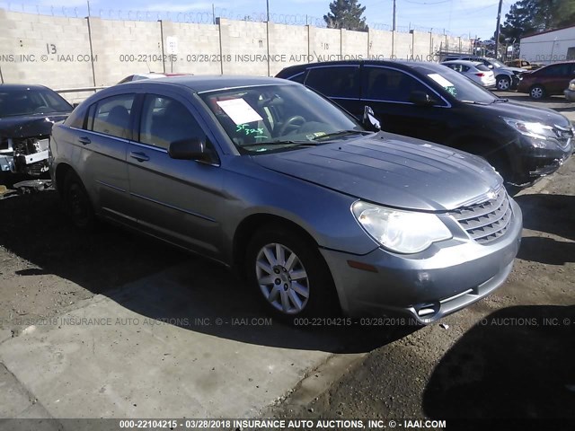 1C3LC46K17N675877 - 2007 CHRYSLER SEBRING BLUE photo 1