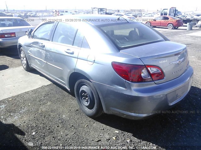 1C3LC46K17N675877 - 2007 CHRYSLER SEBRING BLUE photo 3