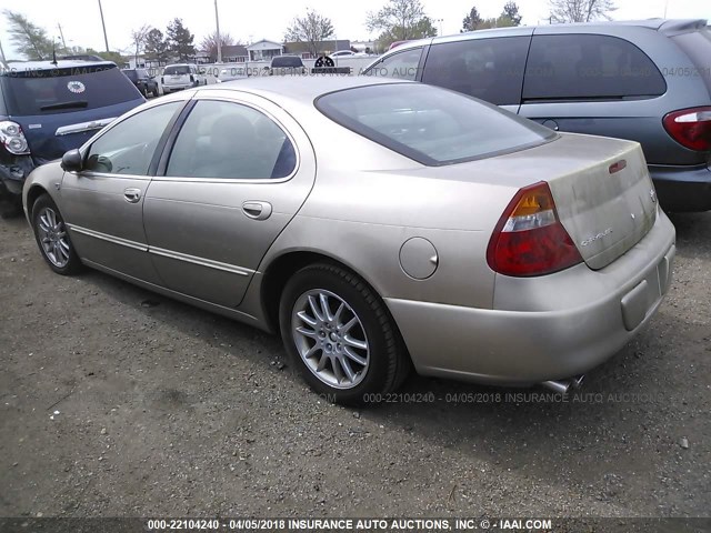 2C3AE66G22H226508 - 2002 CHRYSLER 300M GOLD photo 3