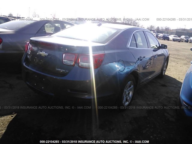 1G11C5SA7DF339977 - 2013 CHEVROLET MALIBU 1LT 蓝色 照片 4