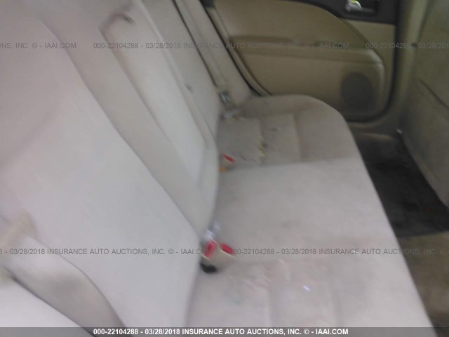 3FAHP07Z87R172022 - 2007 FORD FUSION SE RED photo 8