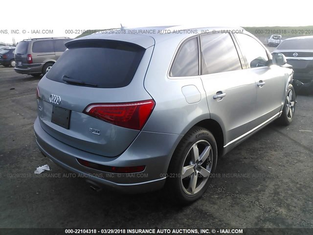 WA1LFAFP0BA086097 - 2011 AUDI Q5 PREMIUM PLUS GRAY photo 4