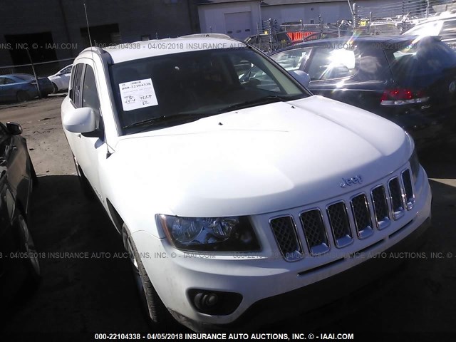 1C4NJDEB0GD616580 - 2016 JEEP COMPASS LATITUDE 白色 照片 1