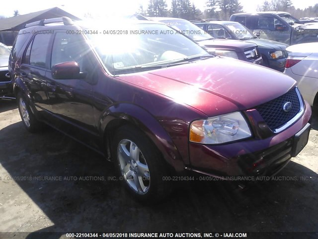 1FMDK06137GA23314 - 2007 FORD FREESTYLE LIMITED MAROON photo 1