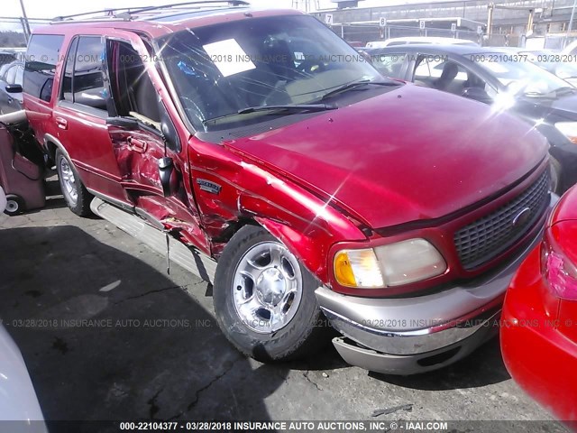 1FMRU1765YLC12913 - 2000 FORD EXPEDITION EDDIE BAUER RED photo 1