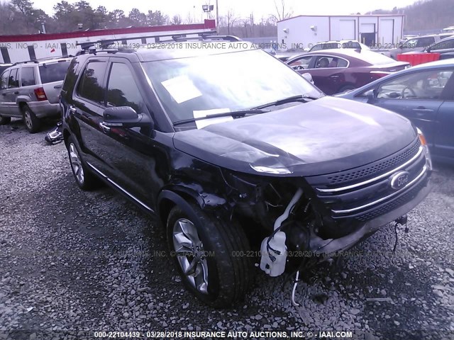 1FM5K8F89EGB47469 - 2014 FORD EXPLORER LIMITED BLACK photo 1