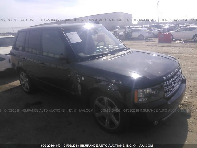 SALMP1E48AA324381 - 2010 LAND ROVER RANGE ROVER AUTOBIOGRAPHY BLACK photo 1
