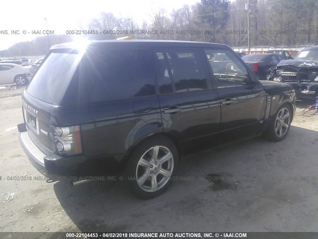 SALMP1E48AA324381 - 2010 LAND ROVER RANGE ROVER AUTOBIOGRAPHY BLACK photo 4