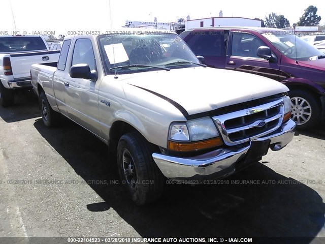 1FTYR14X1YTA80196 - 2000 FORD RANGER SUPER CAB TAN photo 1