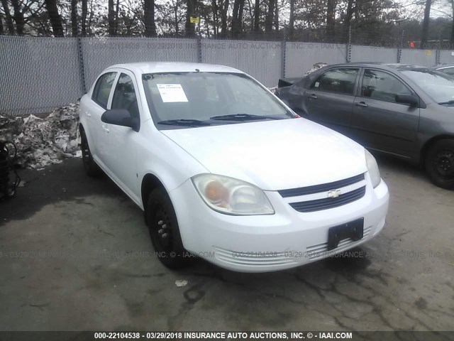 1G1AK55F767711809 - 2006 CHEVROLET COBALT LS თეთრი ფოტო 1