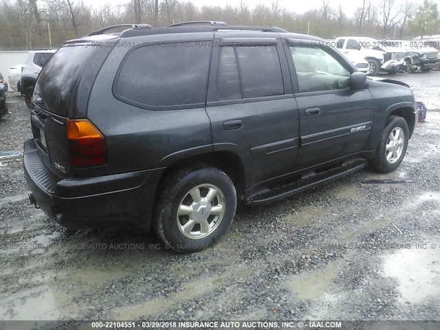 1GKDS13S842449746 - 2004 GMC ENVOY BLACK photo 4