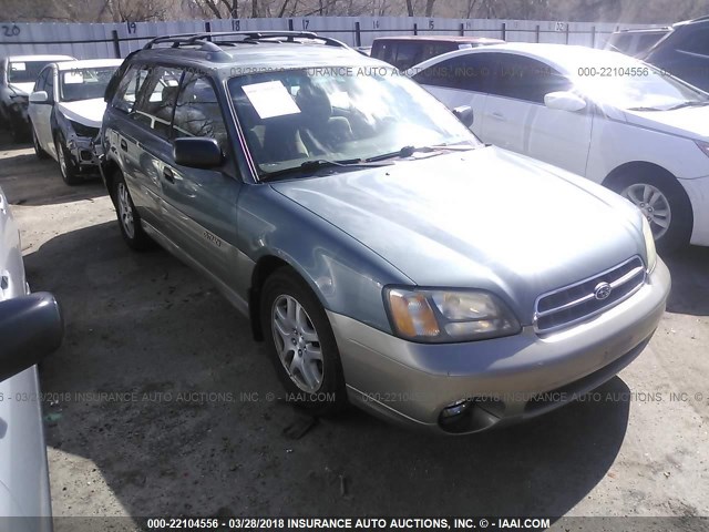 4S3BH675327622009 - 2002 SUBARU LEGACY OUTBACK AWP 绿色 照片 1