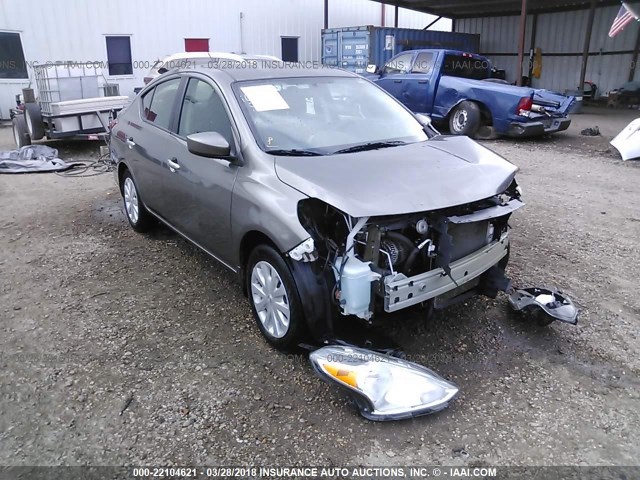 3N1CN7AP8GL889004 - 2016 NISSAN VERSA S/S PLUS/SV/SL GRAY photo 1