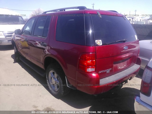 1FMZU73K64ZA77244 - 2004 FORD EXPLORER XLT/XLT SPORT/NBX 红色 照片 3