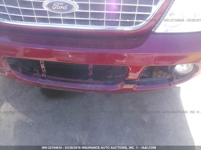 1FMZU73K64ZA77244 - 2004 FORD EXPLORER XLT/XLT SPORT/NBX 红色 照片 6