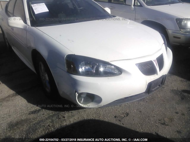 2G2WP552171122382 - 2007 PONTIAC GRAND PRIX WHITE photo 6