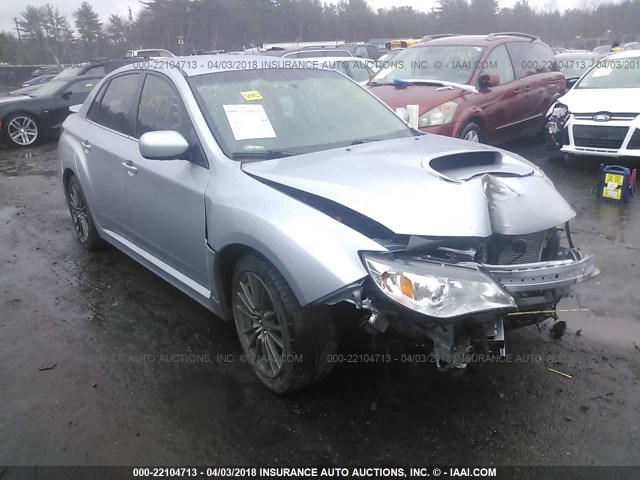 JF1GV7E66DG004823 - 2013 SUBARU IMPREZA WRX SILVER photo 1