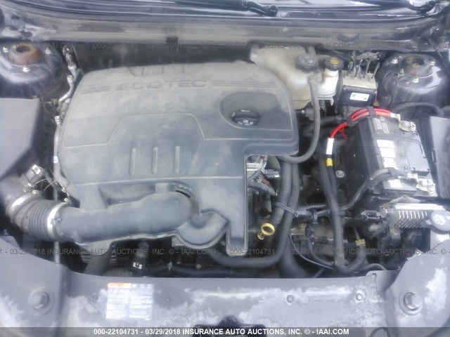 1G1ZB5E11BF116042 - 2011 CHEVROLET MALIBU LS 灰色 照片 10