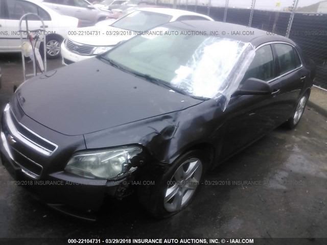 1G1ZB5E11BF116042 - 2011 CHEVROLET MALIBU LS 灰色 照片 2