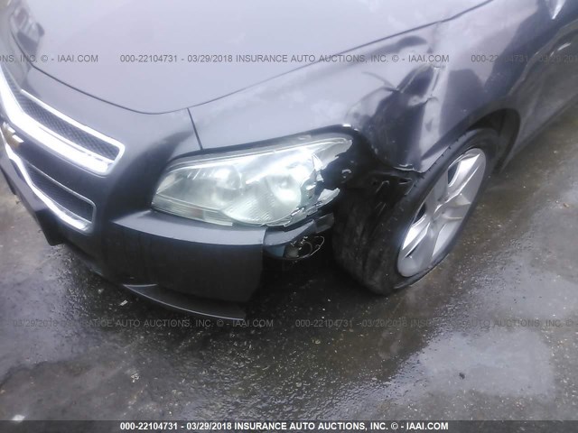 1G1ZB5E11BF116042 - 2011 CHEVROLET MALIBU LS 灰色 照片 6