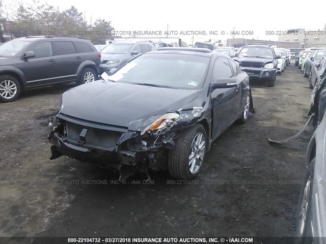 1N4BL24E58C123617 - 2008 NISSAN ALTIMA 3.5SE BLACK photo 2