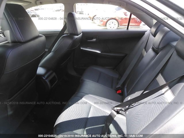 4T1BF1FKXCU085072 - 2012 TOYOTA CAMRY SE/LE/XLE GRAY photo 8