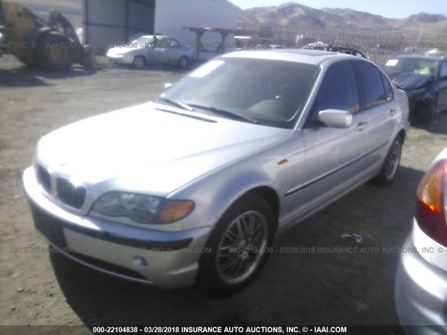 WBAEU33483PH90525 - 2003 BMW 325 XI SILVER photo 2
