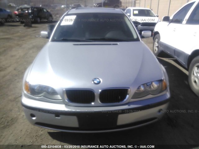 WBAEU33483PH90525 - 2003 BMW 325 XI SILVER photo 6