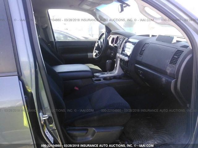 5TFRV54107X025989 - 2007 TOYOTA TUNDRA DOUBLE CAB SR5 BLUE photo 5