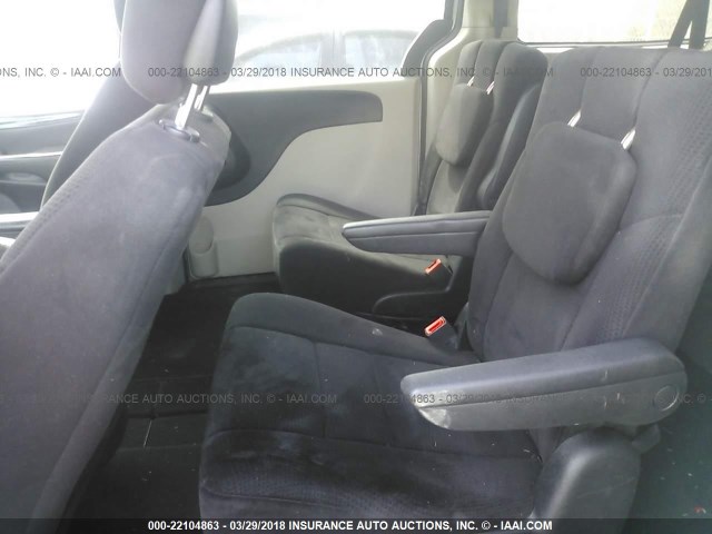 2C4RDGBG7DR724472 - 2013 DODGE GRAND CARAVAN SE SILVER photo 8