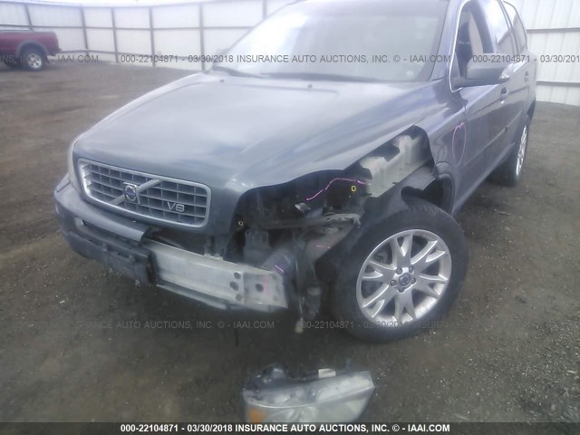 YV4CZ852071366621 - 2007 VOLVO XC90 V8 GRAY photo 6