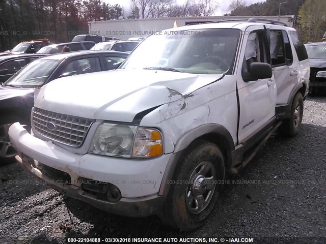 1FMDU64E82ZB30827 - 2002 FORD EXPLORER EDDIE BAUER WHITE photo 2