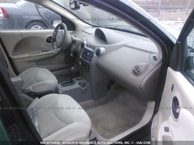1G8AL52F24Z121733 - 2004 SATURN ION LEVEL 3 GREEN photo 5