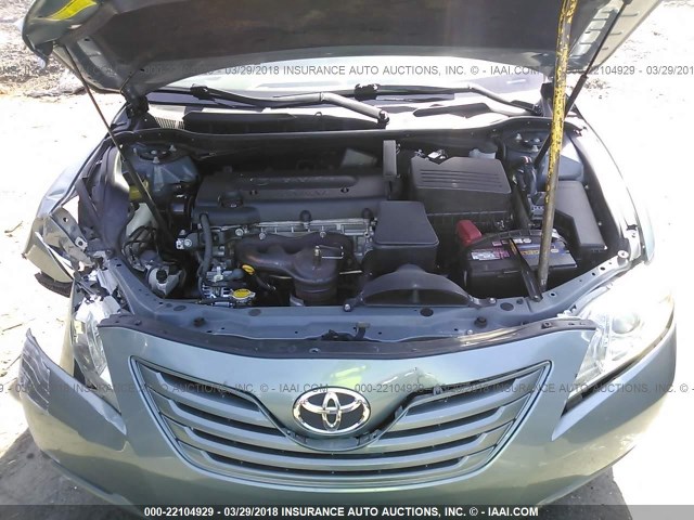 4T1BE46K87U687639 - 2007 TOYOTA CAMRY NEW GENERAT CE/LE/XLE/SE BLUE photo 10