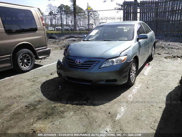 4T1BE46K87U687639 - 2007 TOYOTA CAMRY NEW GENERAT CE/LE/XLE/SE BLUE photo 2