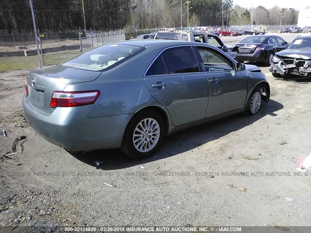 4T1BE46K87U687639 - 2007 TOYOTA CAMRY NEW GENERAT CE/LE/XLE/SE BLUE photo 4