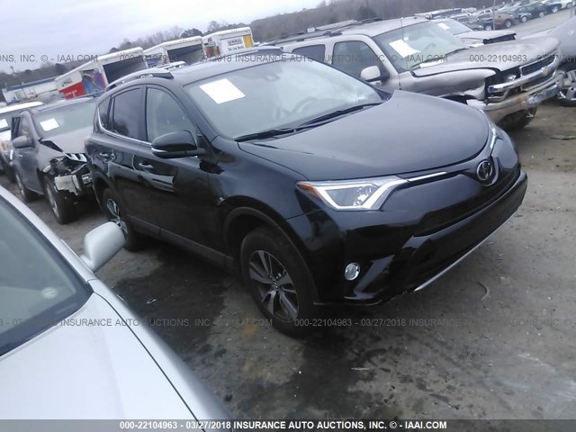 2T3WFREV6JW430873 - 2018 TOYOTA RAV4 ADVENTURE/XLE BLACK photo 1