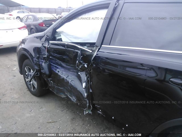 2T3WFREV6JW430873 - 2018 TOYOTA RAV4 ADVENTURE/XLE BLACK photo 6