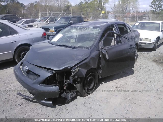 JTDBL40E49J049356 - 2009 TOYOTA COROLLA LE/XLE GRAY photo 2