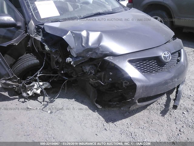 JTDBL40E49J049356 - 2009 TOYOTA COROLLA LE/XLE GRAY photo 6