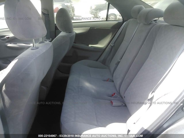 JTDBL40E49J049356 - 2009 TOYOTA COROLLA LE/XLE GRAY photo 8