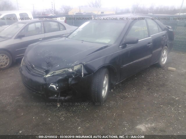 4T1BE32K33U183364 - 2003 TOYOTA CAMRY LE/XLE/SE შავი ფოტო 6