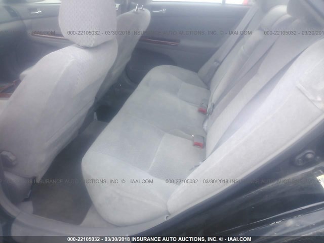 4T1BE32K33U183364 - 2003 TOYOTA CAMRY LE/XLE/SE შავი ფოტო 8