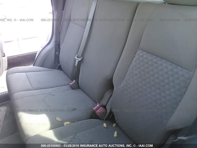 1J4GL48K95W670146 - 2005 JEEP LIBERTY SPORT 灰色 照片 8