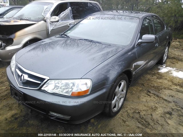 19UUA56893A091018 - 2003 ACURA 3.2TL TYPE-S GRAY photo 2