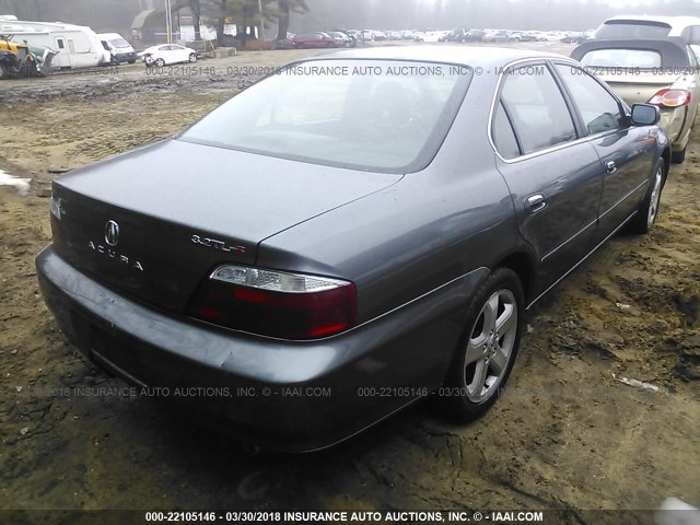 19UUA56893A091018 - 2003 ACURA 3.2TL TYPE-S GRAY photo 4