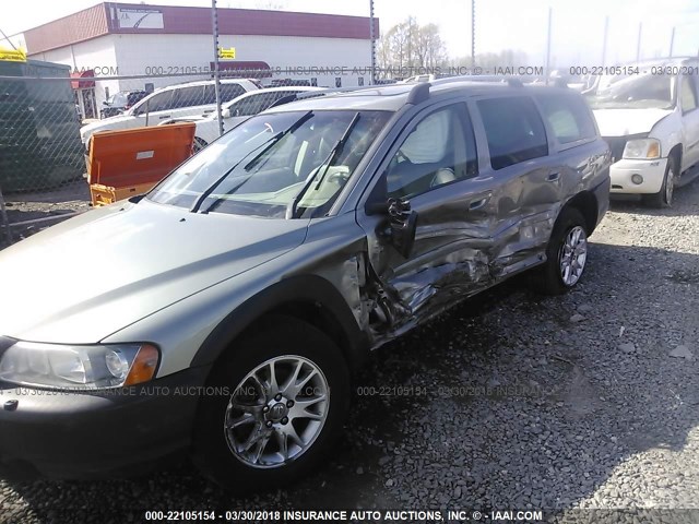 YV4SZ592671286793 - 2007 VOLVO XC70 GRAY photo 6