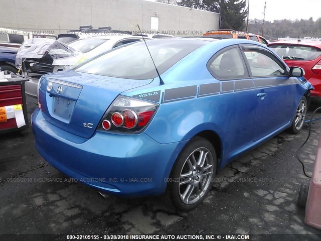 JTKDE3B79A0317557 - 2010 TOYOTA SCION TC 蓝色 照片 4